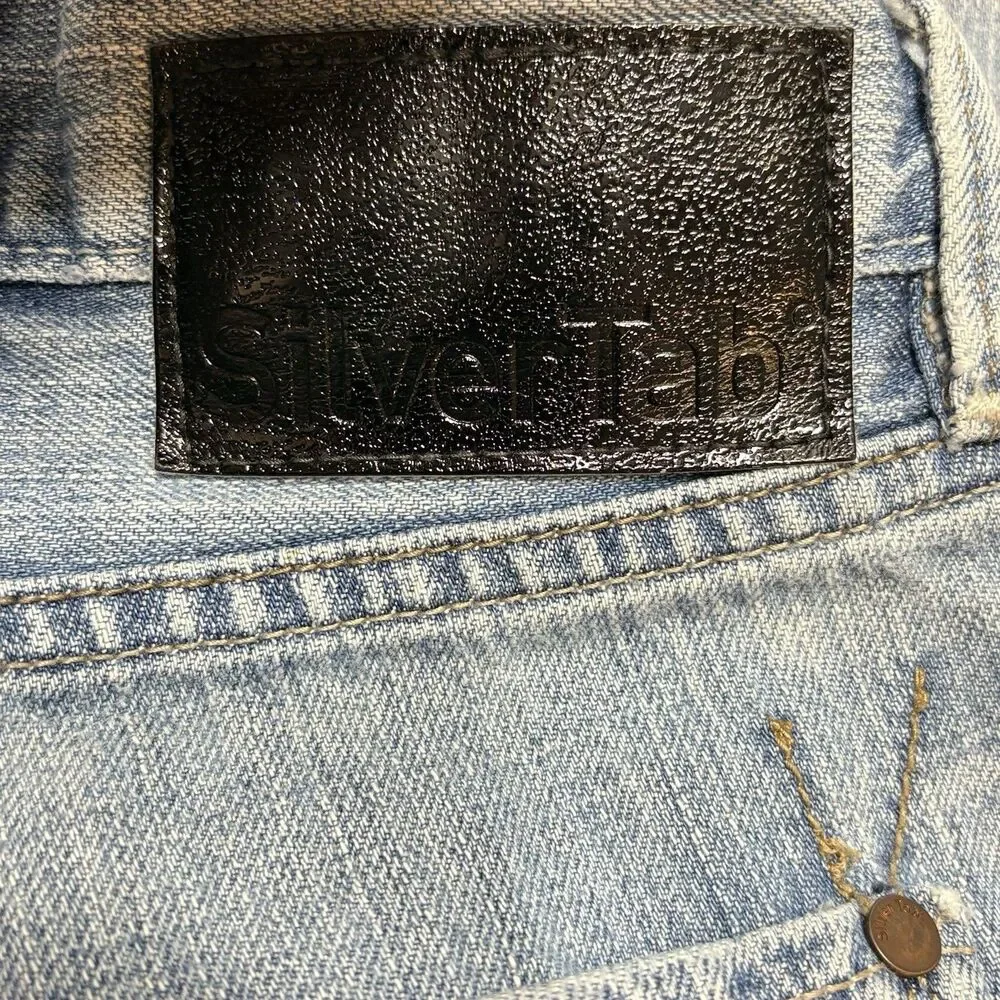 Levi’s Silvertab Men’s Jeans Y2K 2008 38x32 Straight Leg Slim Fit